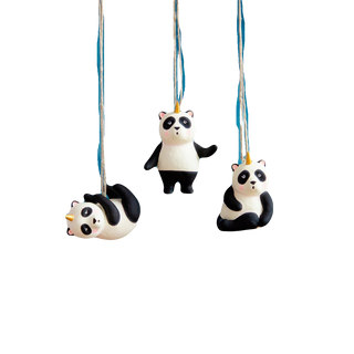 180 Degrees Panda Unicorn Ornament 4”