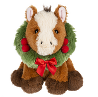 6” Yuletide Wreath Plush Animals