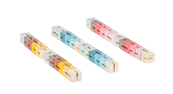 Ganz Wooden Bendy Block Fidget