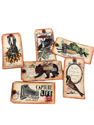 Assorted Artist Made Gift Tag / Book Mark