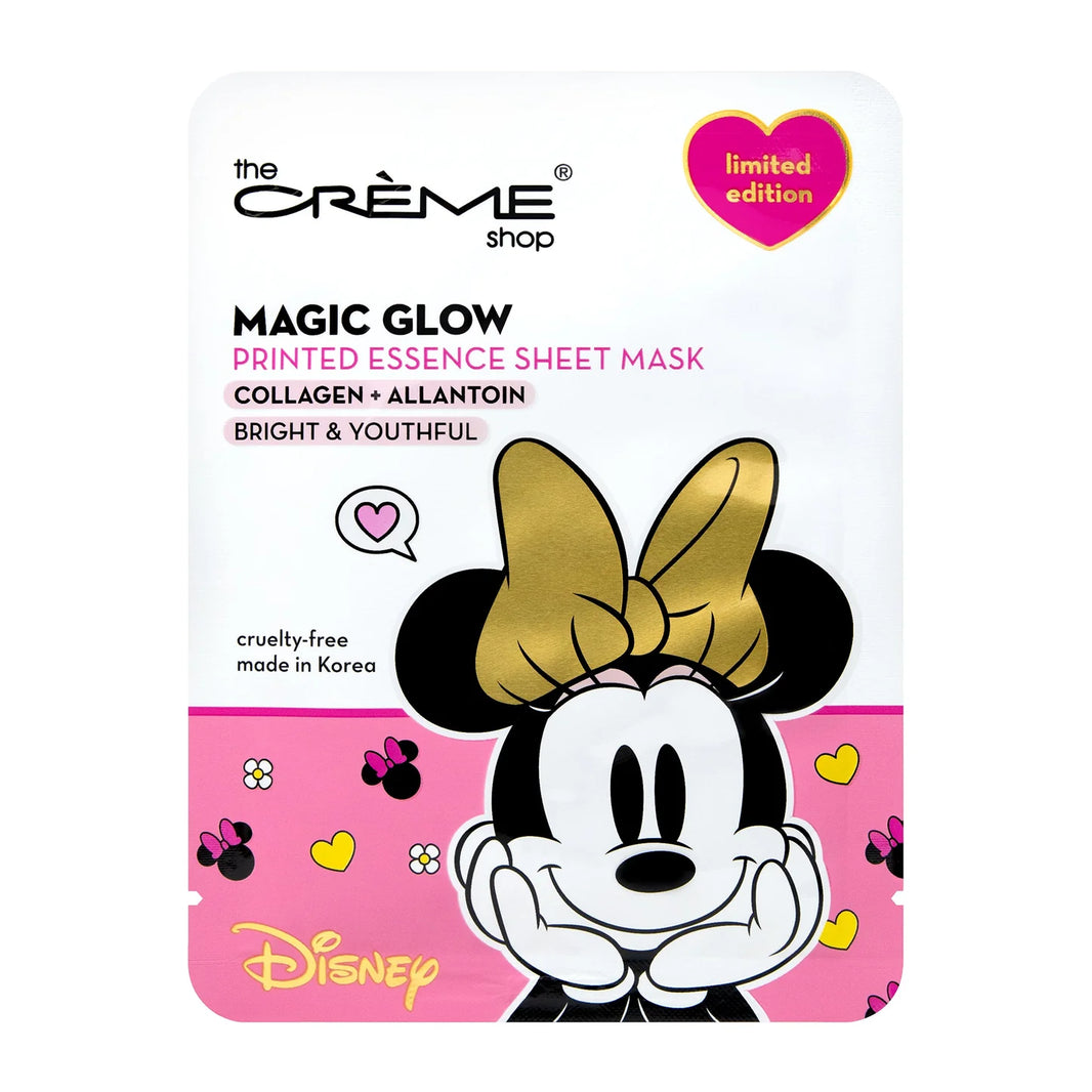 Disney Minnie Mouse Magic Glow Printed Essence Sheet Mask