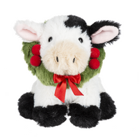 6” Yuletide Wreath Plush Animals