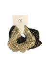 Metallic Scrunchies