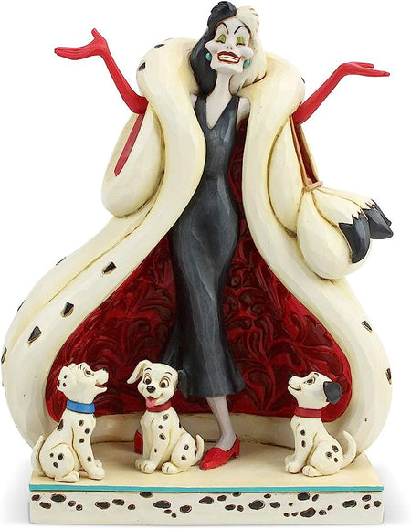 “The Cute and the Cruel” 101 Dalmatians Figurine