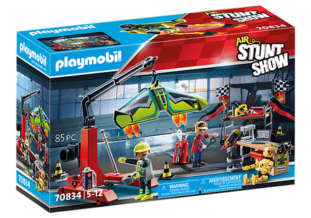 Playmobil Air Stunt Show Service Station 70834