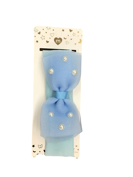 Pearl Bow Headwrap