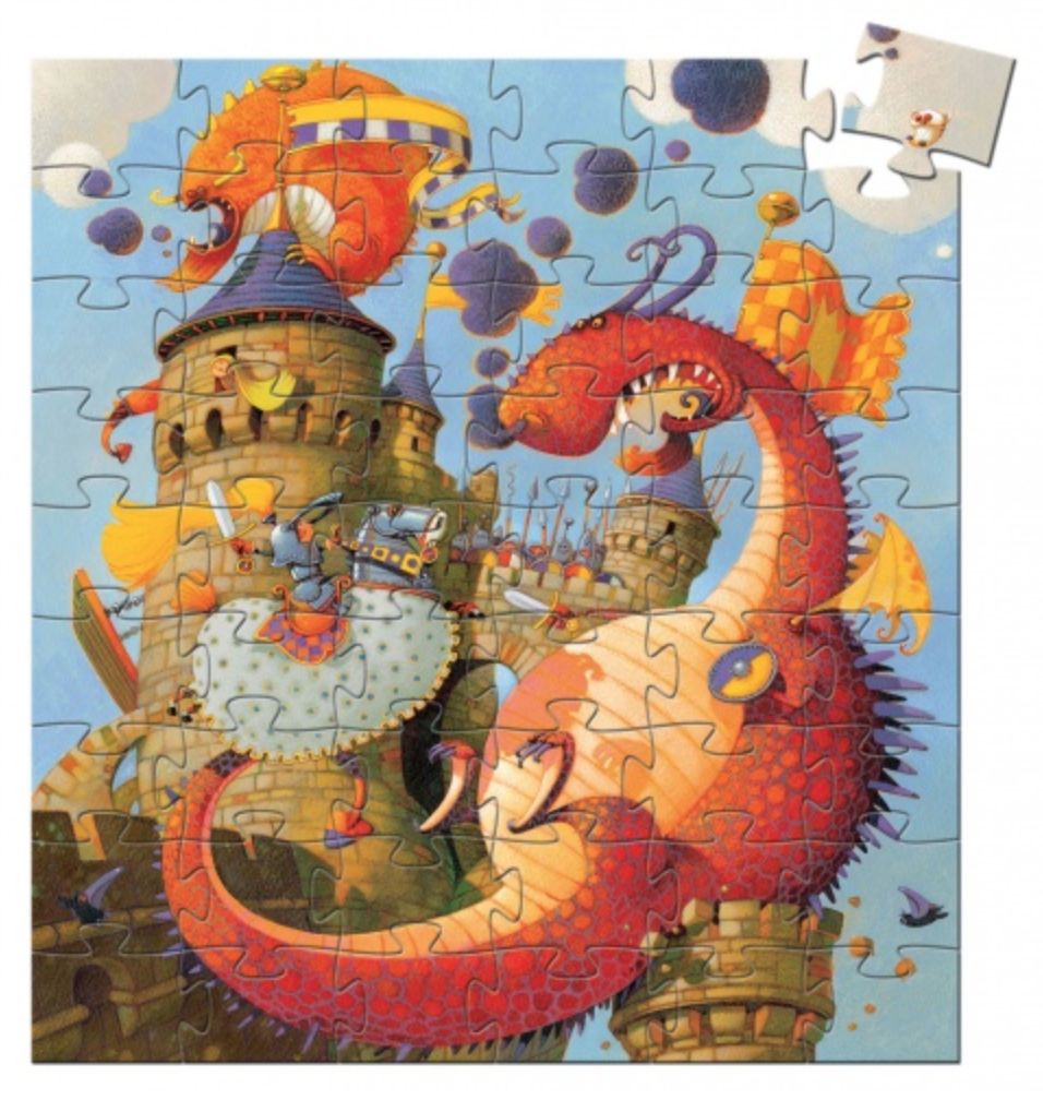 Valiant and the Dragon Puzzle | 54 Pieces