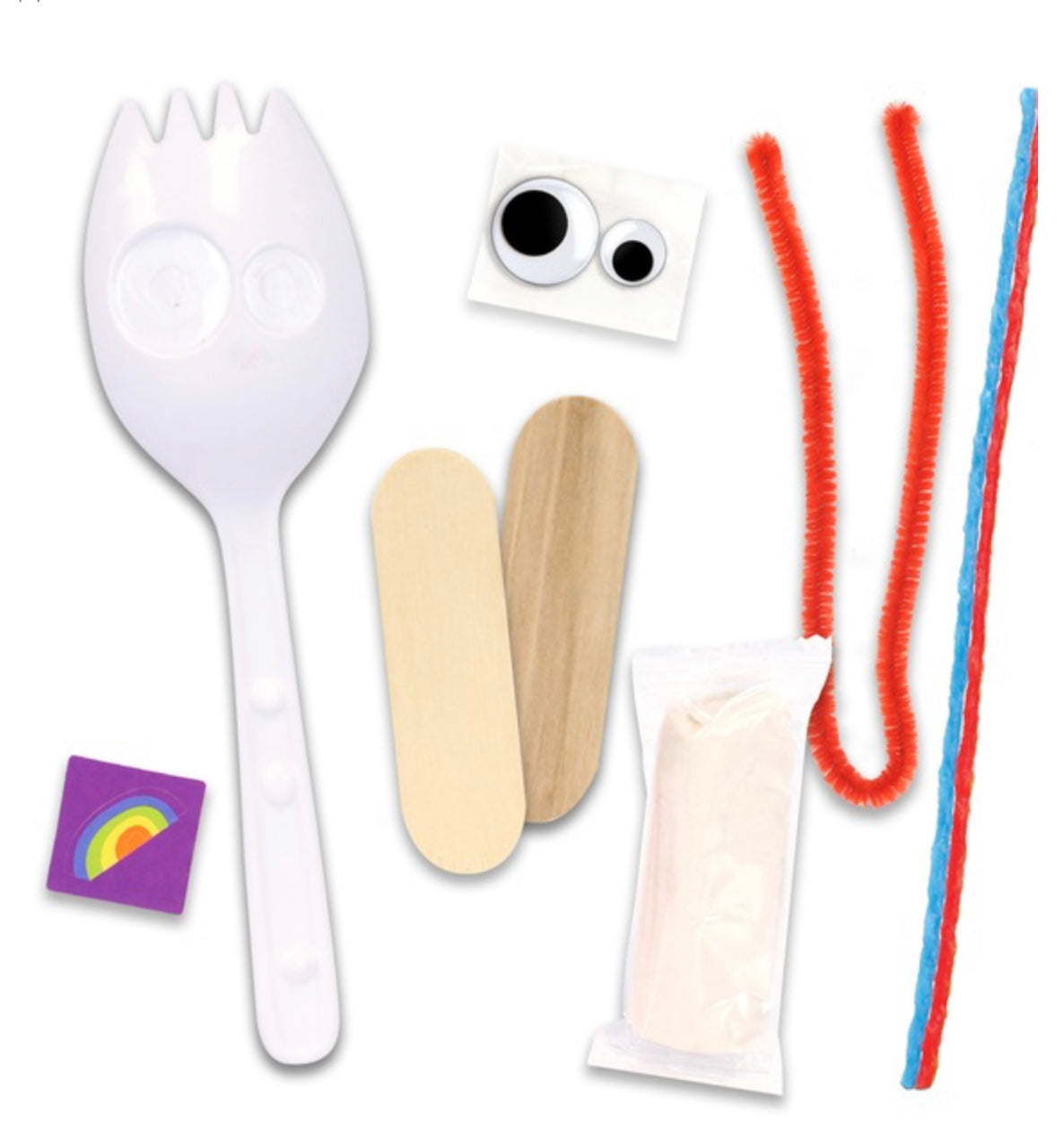 Toy Story 4 Craft Creativity Art Set Make Your Own Utensil Forky