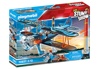 Playmobil Air Stunt Show Phoenix Biplane 70831