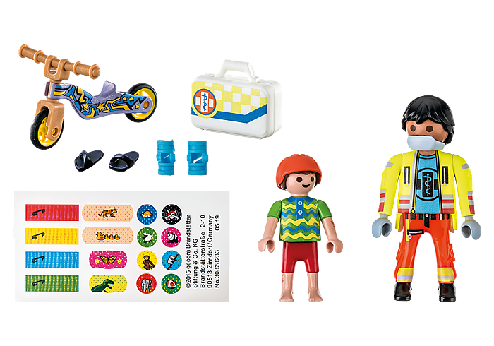 Playmobil Paramedic With Patient 71245