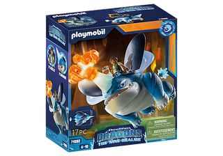 Playmobil Dragons Nine Realms: Plowhorn & D'Angelo