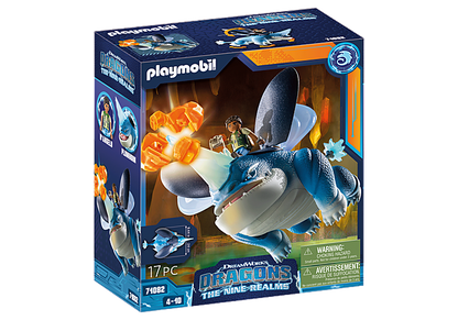 Playmobil Dragons Nine Realms: Plowhorn & D'Angelo