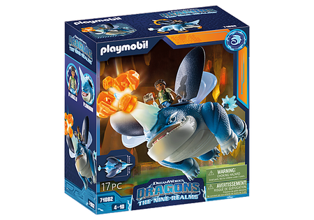 Playmobil Dragons Nine Realms: Plowhorn & D'Angelo