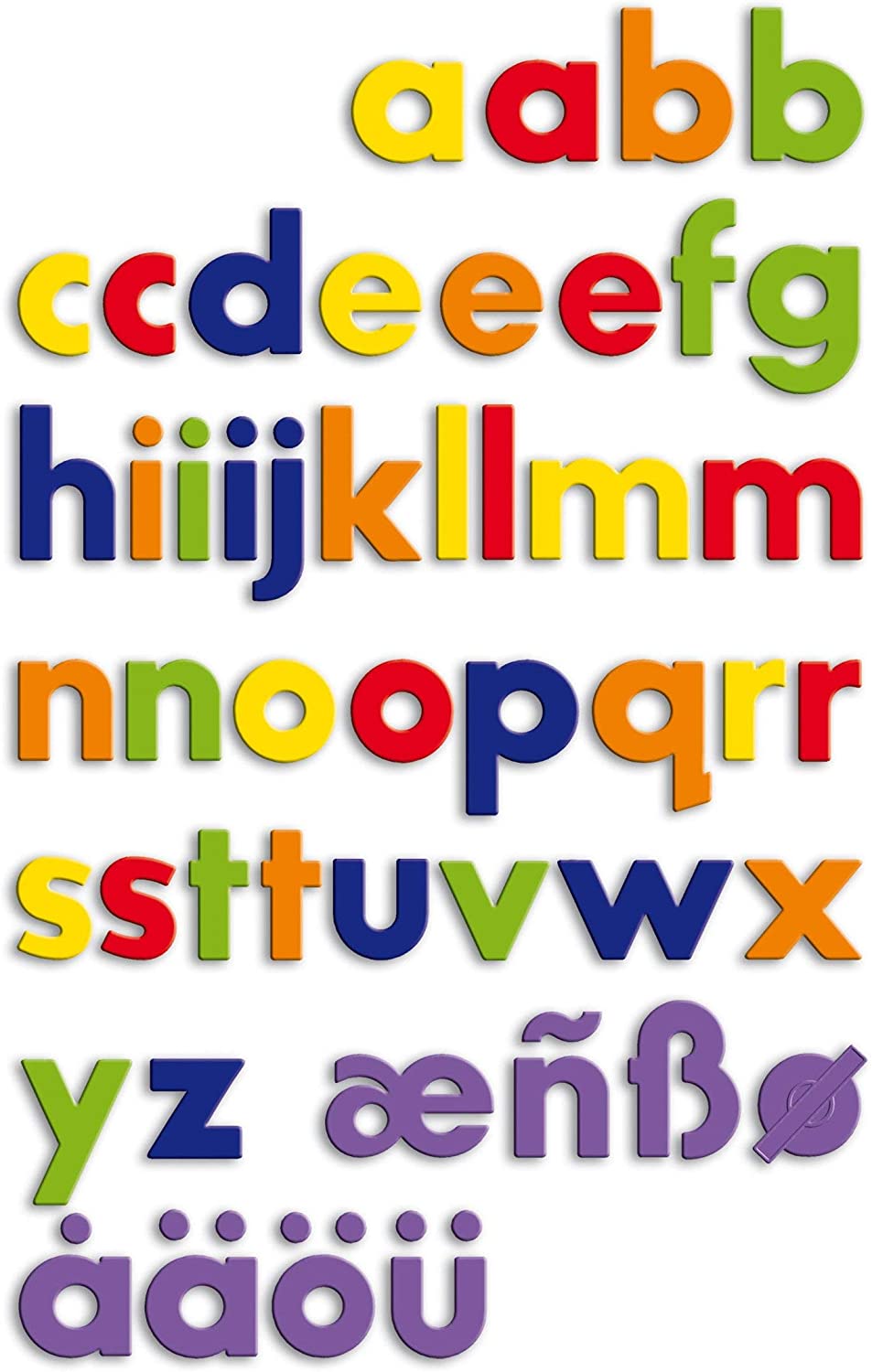 ABC Lowercase Magnetic Letters