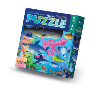 60pc Puzzle Shimmer Shark