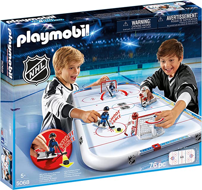 Playmobil NHL Locker Room Play Box, Blue