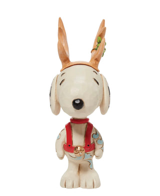 Snoopy Reindeer Mini Jim Shore Figurine