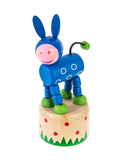 Wood Push Puppet
