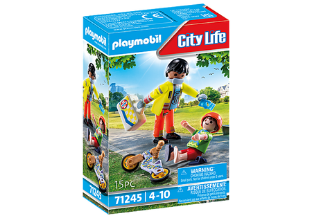 Playmobil Paramedic With Patient 71245