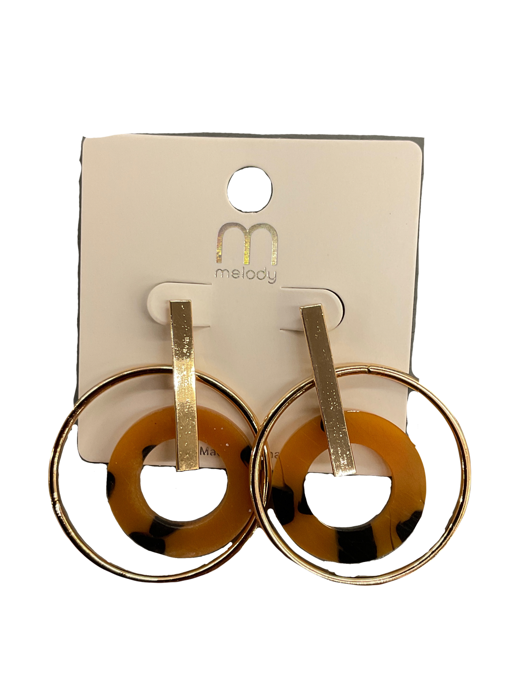Gold Fashion Hoop Earrings