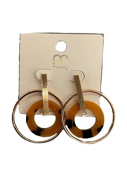 Gold Fashion Hoop Earrings