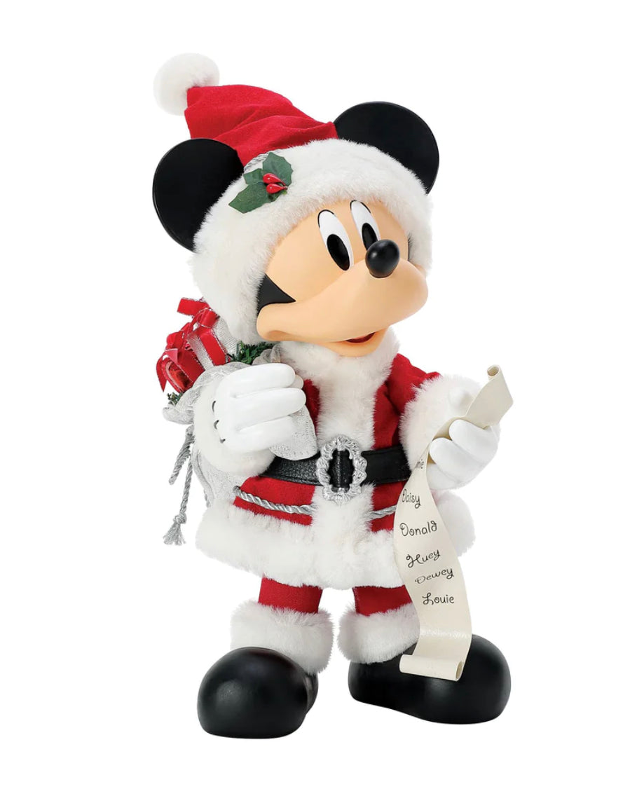 Disney Possible Dreams Mickey Mouse Christmas Figurine