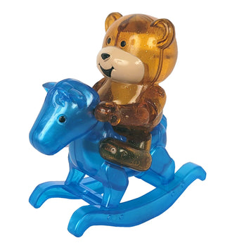Wind-up Rocking Horse with Bear