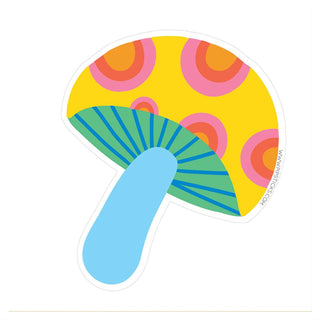 Mushroom Vinyl Sticker | Pipstickers