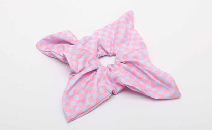 Checkered Scrunchie