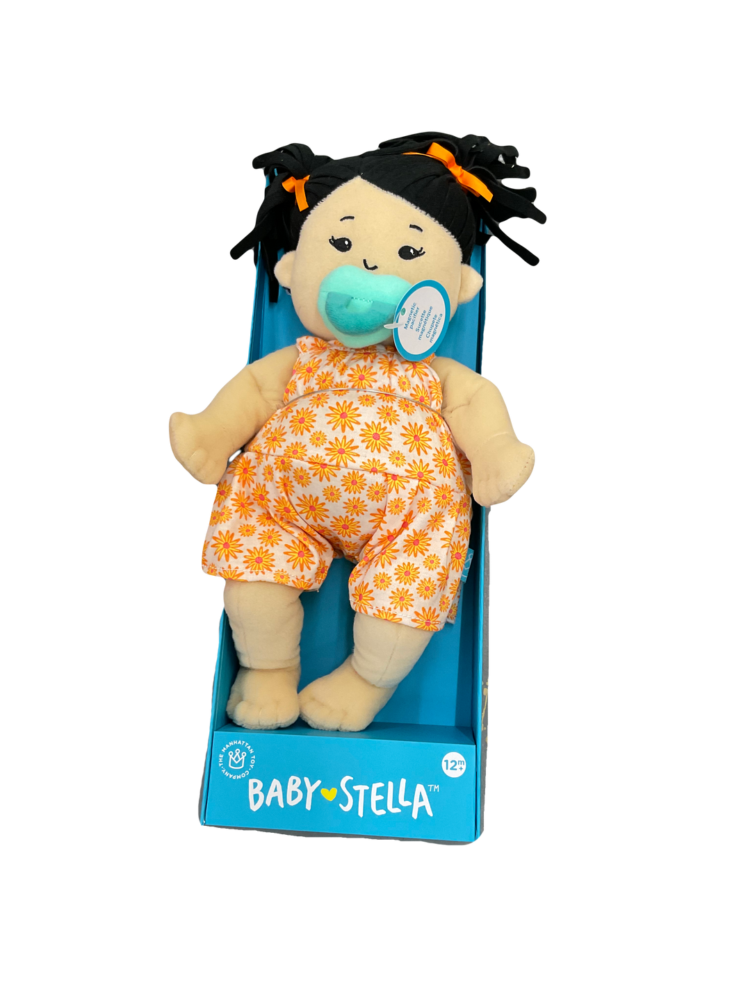 Baby Stella Beige with Black Pigtails