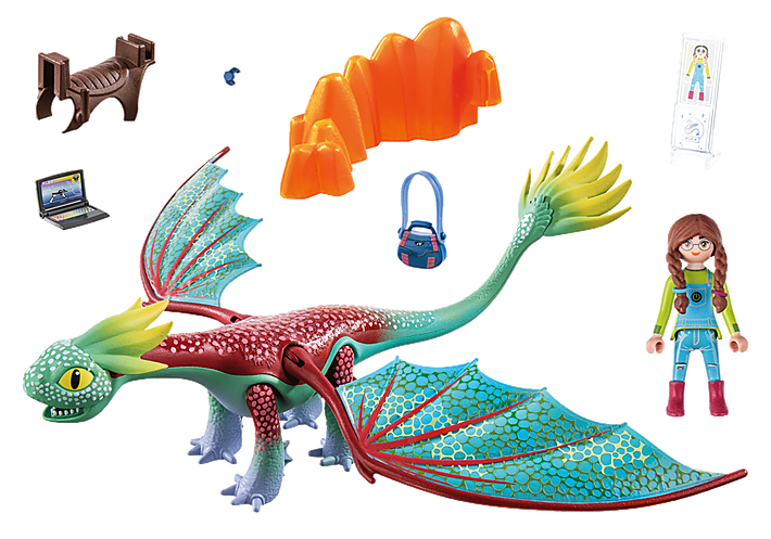 Playmobil #71083 Dragons Nine Realms: Feathers & Alex