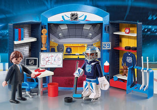 Playmobil #9176 NHL Locker Room Play Box