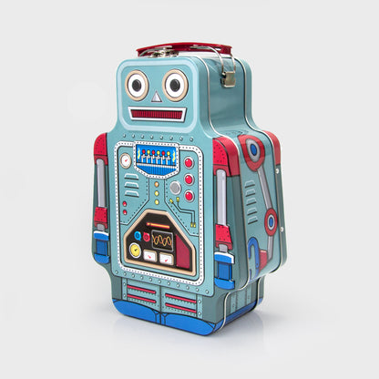 Metal Robot Lunch Box