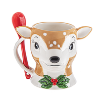 Christmas Icon w/Spoon Mug