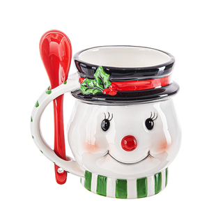 Christmas Icon w/Spoon Mug