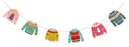 Ugly Sweater Garland