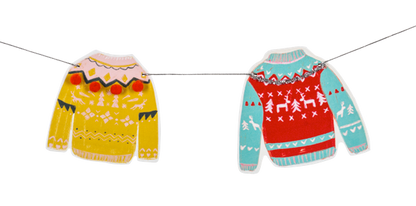 Ugly Sweater Garland