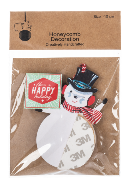 Christmas Honeycomb Decoration Ornament