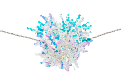 Iriescent Snowflake Garland | 72" L