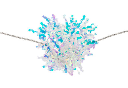 Iriescent Snowflake Garland | 72" L