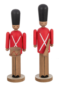 Wood Turned Nutcracker Set (2 pc. set)