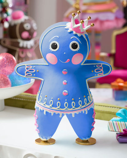 Rainbow Gingers - Dipsy or Dough Tabletop Gingerbread Figure | 18" Glitterville