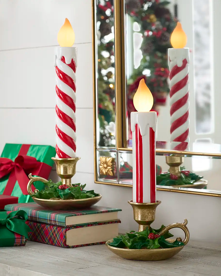 Lighted Christmas Candle | One Hundred 80 Degrees