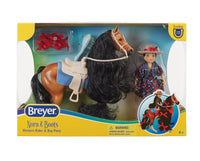 Nora & Boots | Western Horse & Rider | 10651