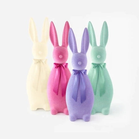 Giant Flocked Bunny 52" Figure | Available In Store ONLY