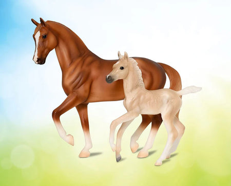 Power and Precision | Breyer Model Horse and Foal Set