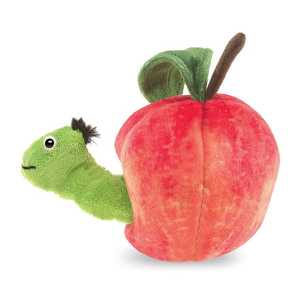 Folkmanis Worm in a Apple Puppet