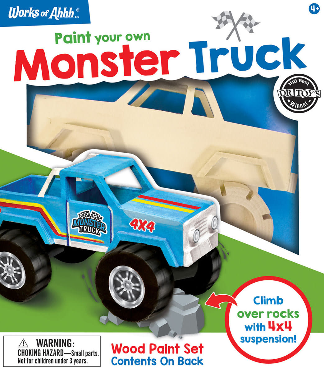 Paint Your Own - Monster Truck Kit