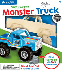 Paint Your Own - Monster Truck Kit