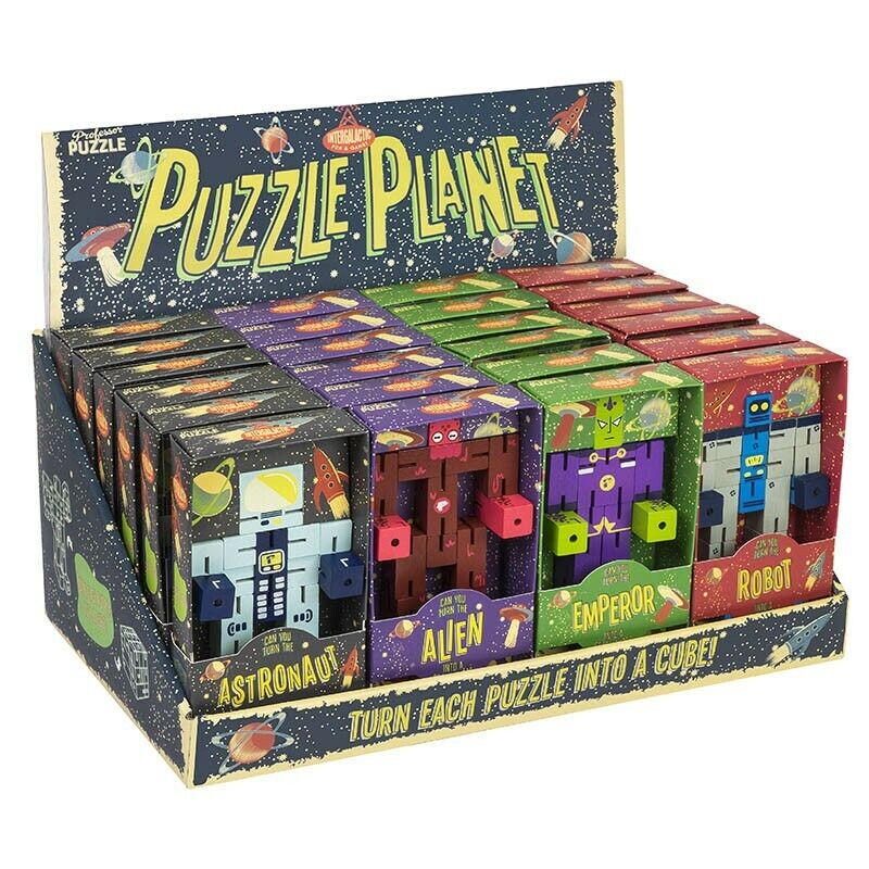 Puzzle Planet Wooden Brain Teaser Puzzles